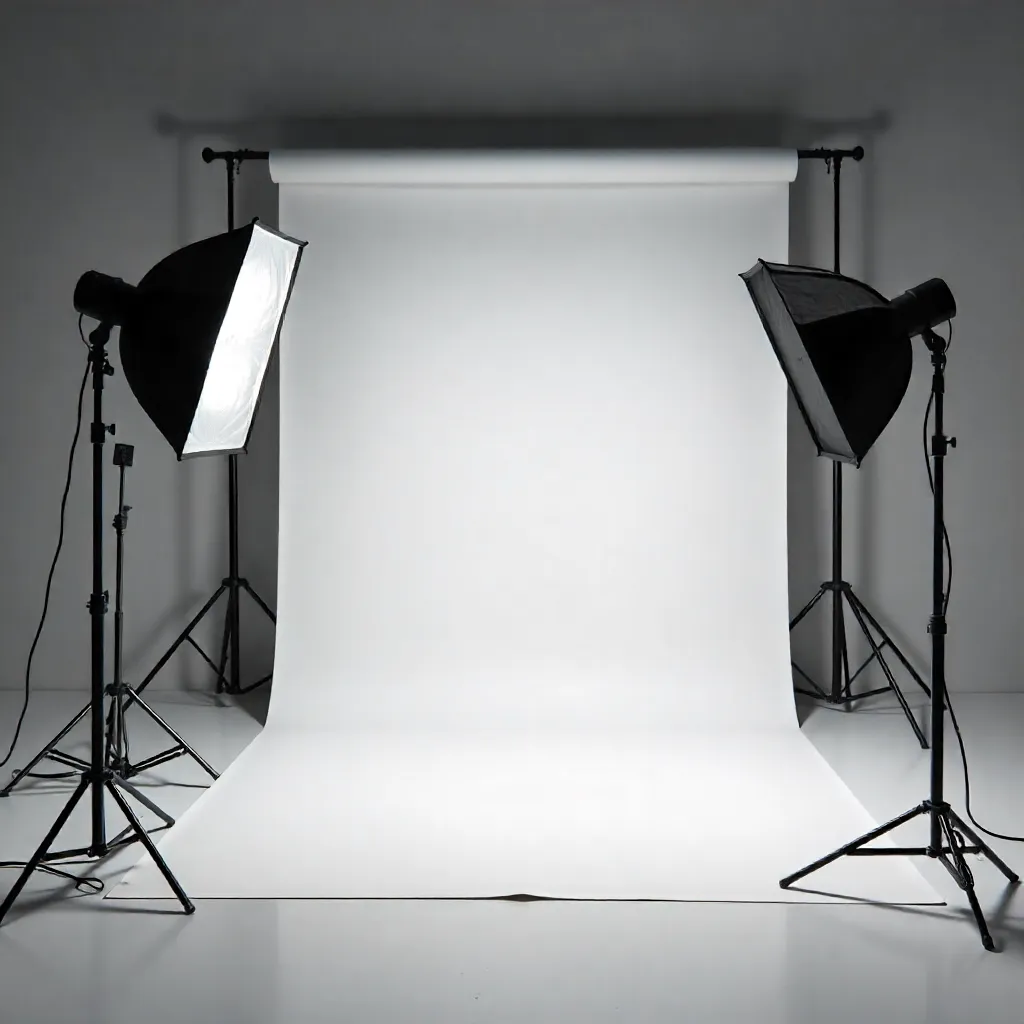 Studio photography session